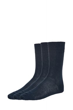 Chaussettes AU MASCULIN KE LOT3 FDEJ Bleu fonc